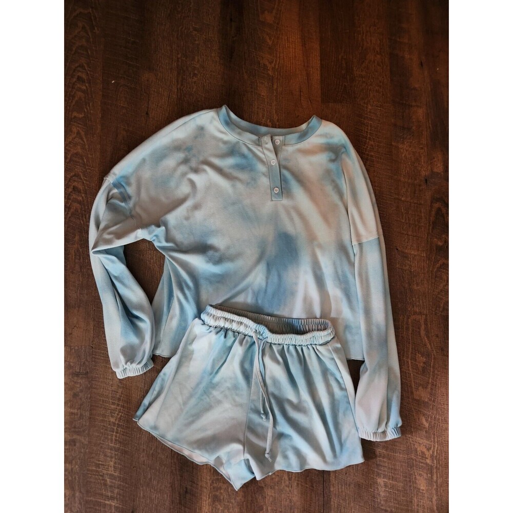 Womens 2 Pc Cloud Lounge Set, L